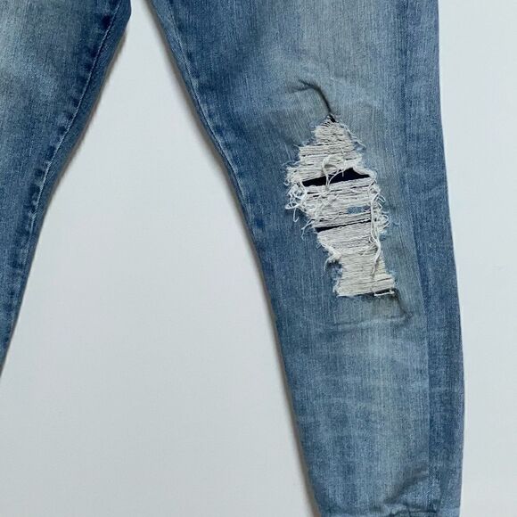 Extremely Rare Vintage Marithé Francois Girbaud Dustressed Denim Joggers Sz 34W - Picture 5 of 9